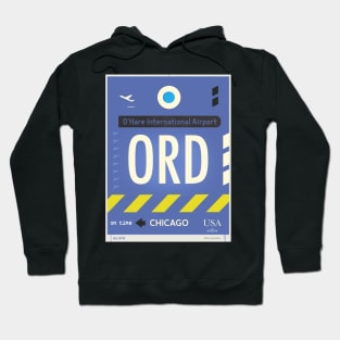 ORD O'Hare Airport code Hoodie